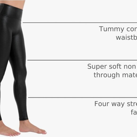 BNWT Tagoo Faux Leather Pants - Picture 5 of 8